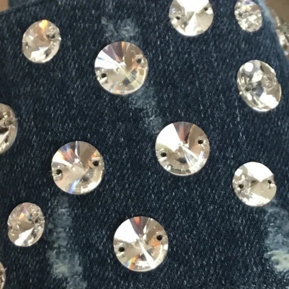 MIU MIU Swarovski crystals‎ platform shoes